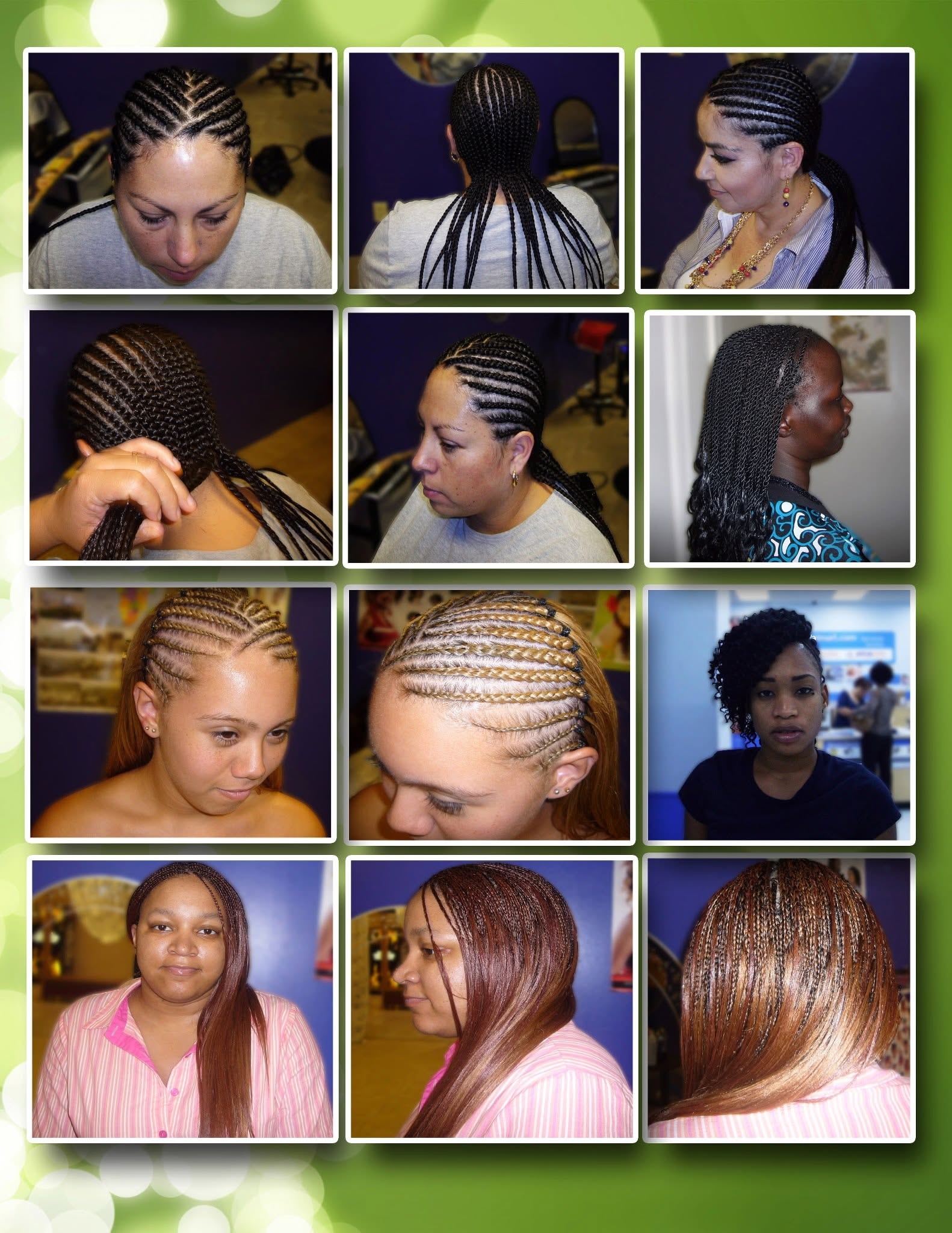 East Africa Hair Braiding customer hairstyle gallery